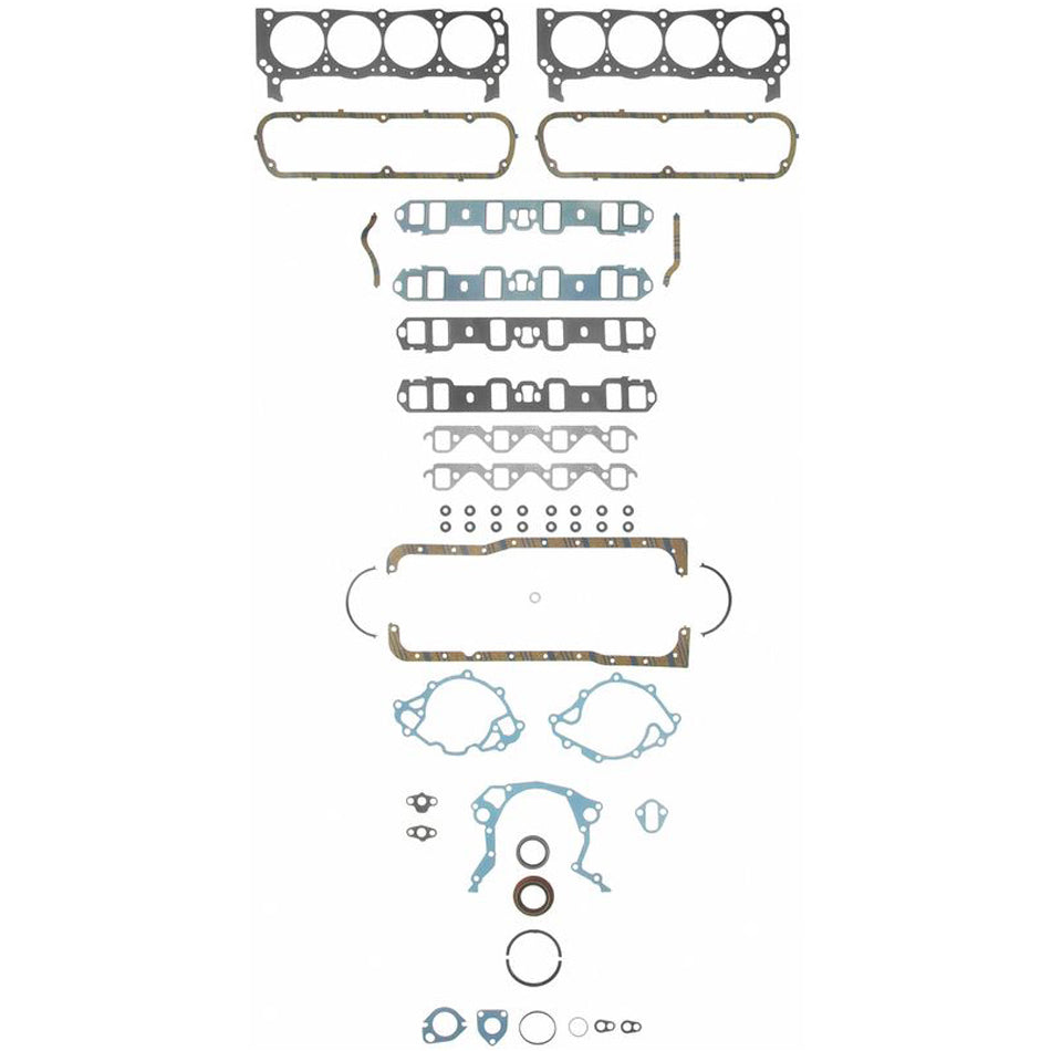 FEL-PRO Engine Gasket Set - SBF 221-302 62-82 FEL260-1125