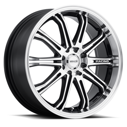Maxxim Ferris Wheel Black Machine Face 16X7 +40 10X100,10x114.3