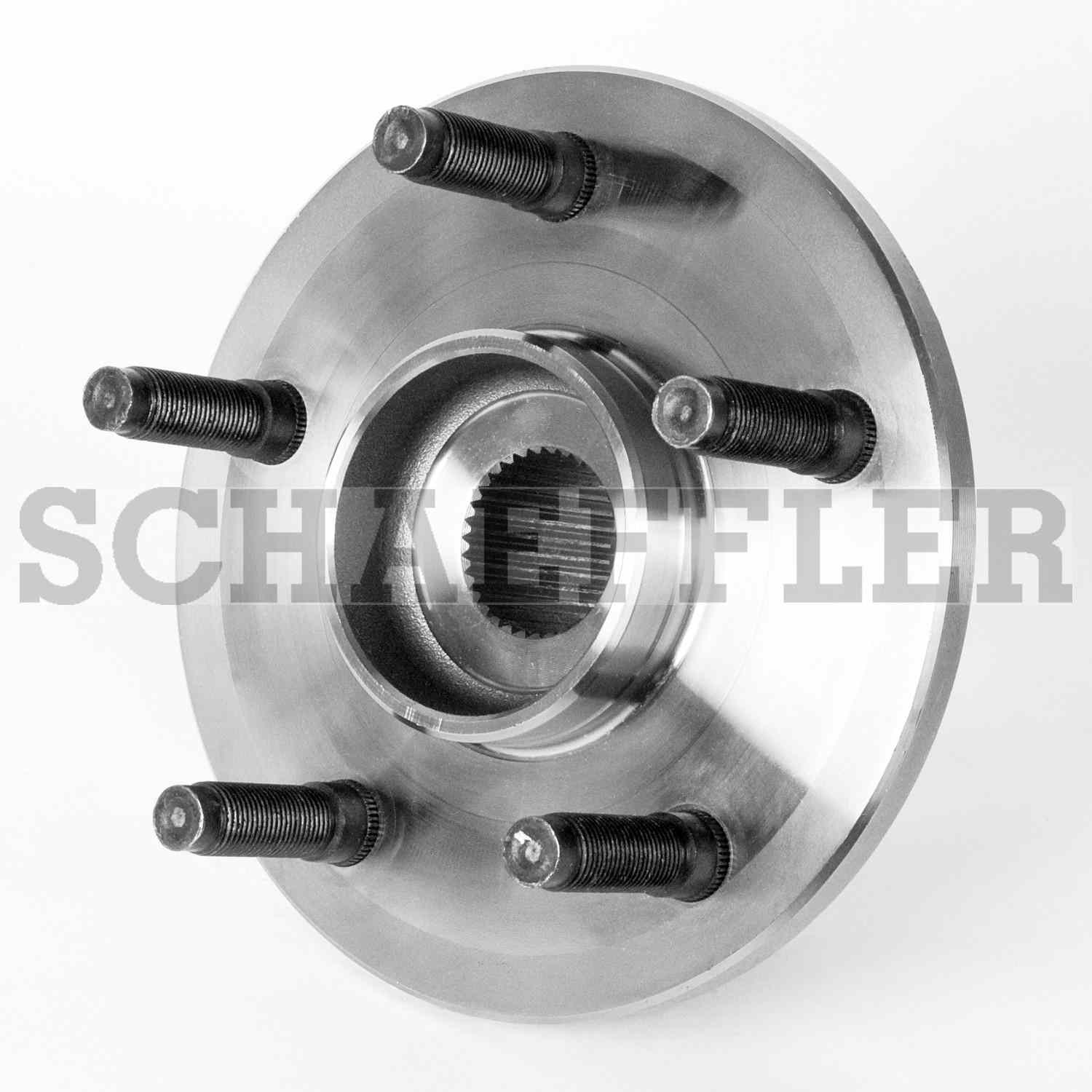 FAG US Wheel Bearing and Hub Assembly  top view frsport 102011