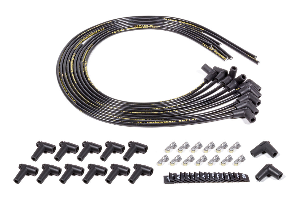 Fuel Injection Enterprises, LLC Spark Plug Wire Set 90deg Black Sprint Mag FIESUPP90-B