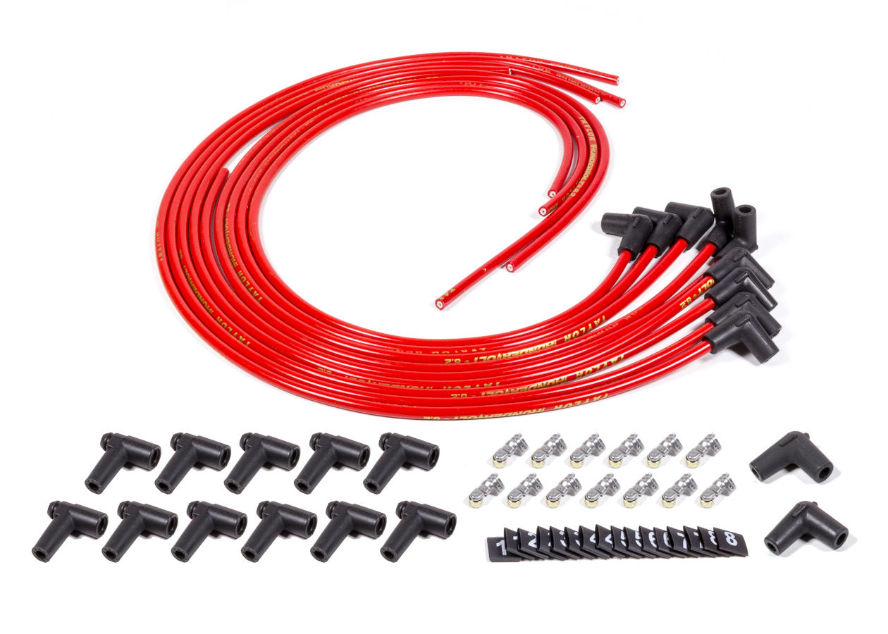 Fuel Injection Enterprises, LLC Spark Plug Wire Set 90deg Red Sprint Mag FIESUPP90-R