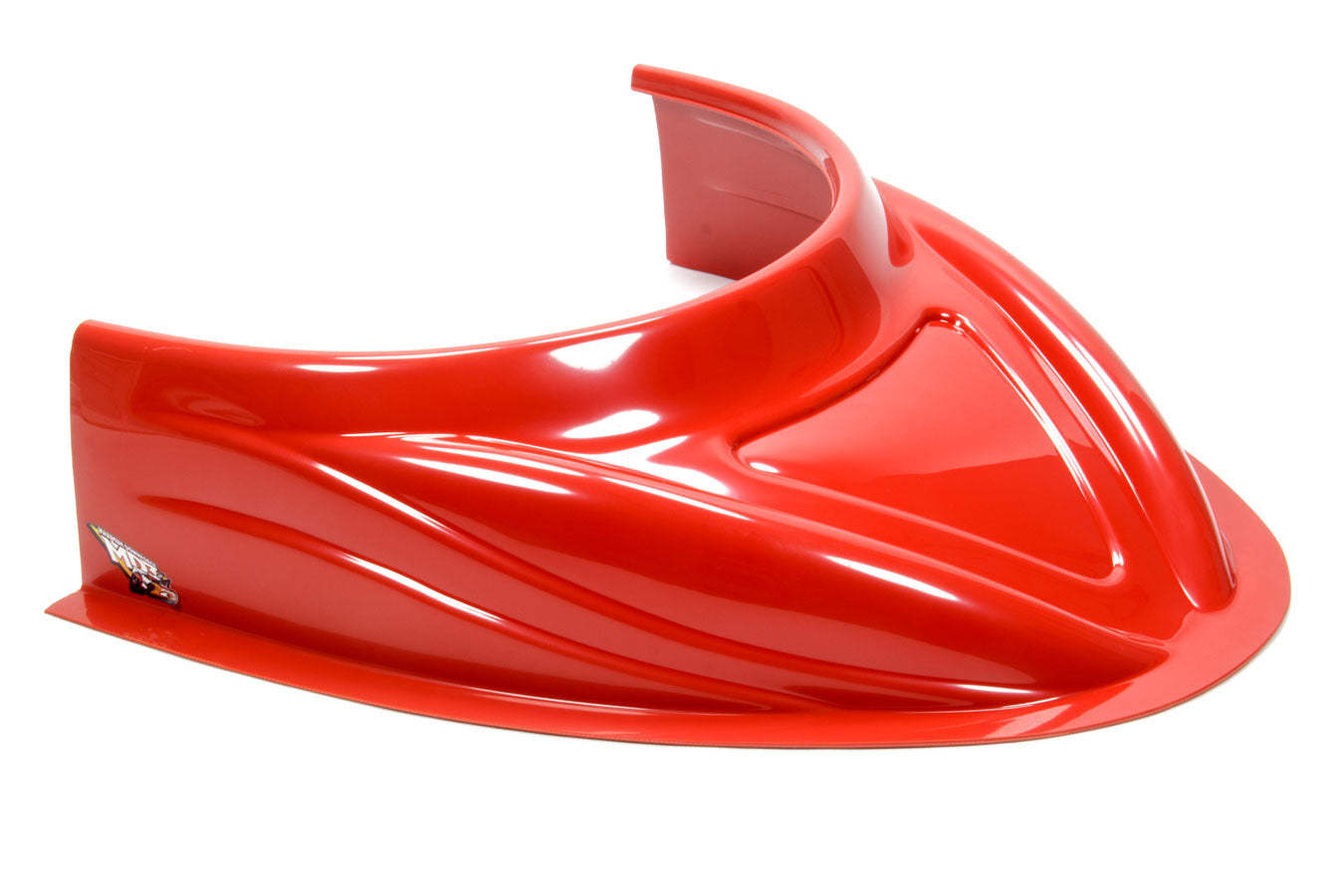 Fivestar MD3 Hood Scoop 5in Tall Flat Red FIV040-4113-R