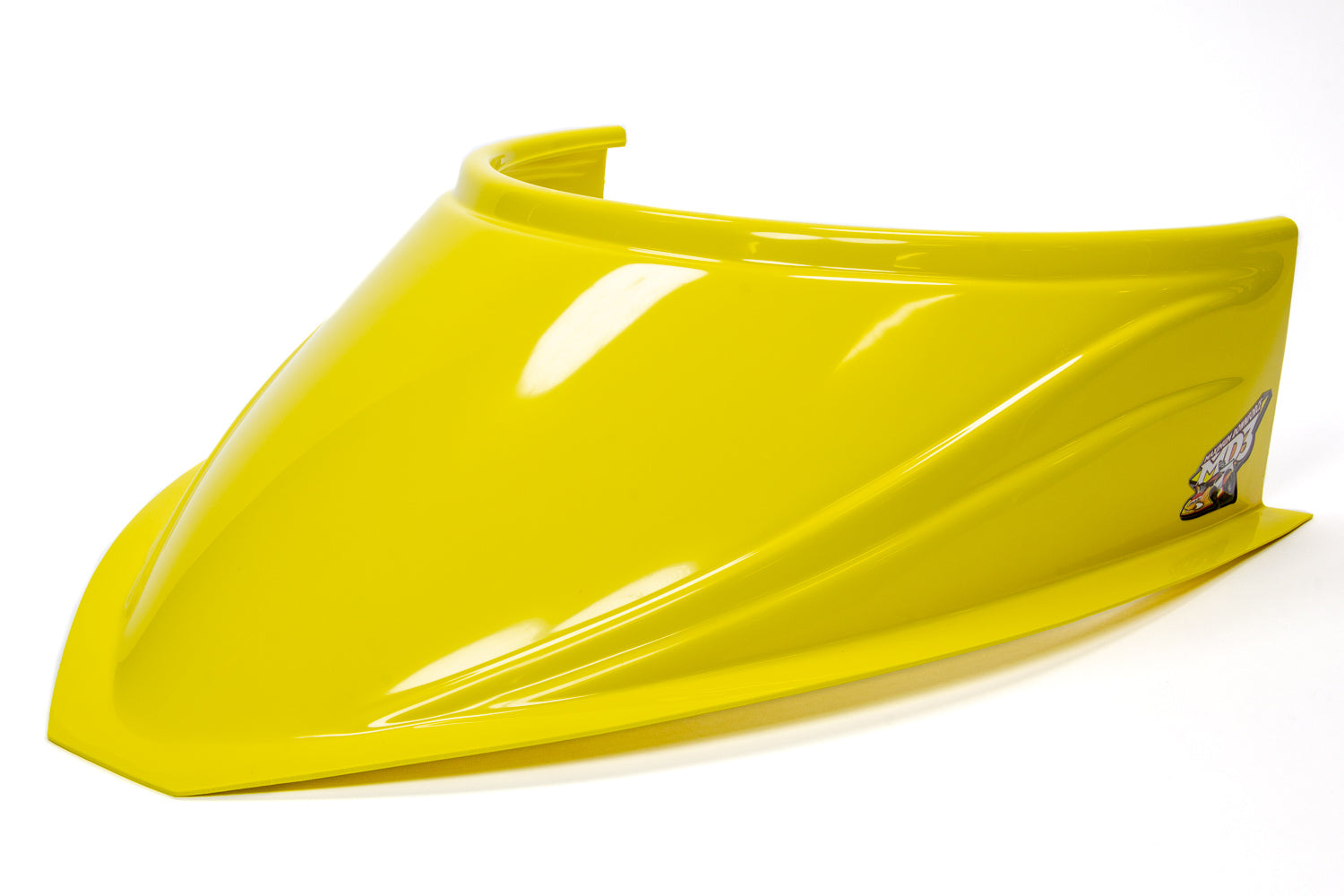 Fivestar MD3 Hood Scoop 5in Tall Curved Yellow FIV040-4116-Y