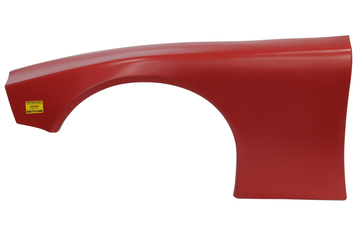 Fivestar 2019 LM Molded Plastic Fender Red Left FIV11002-23051-RL