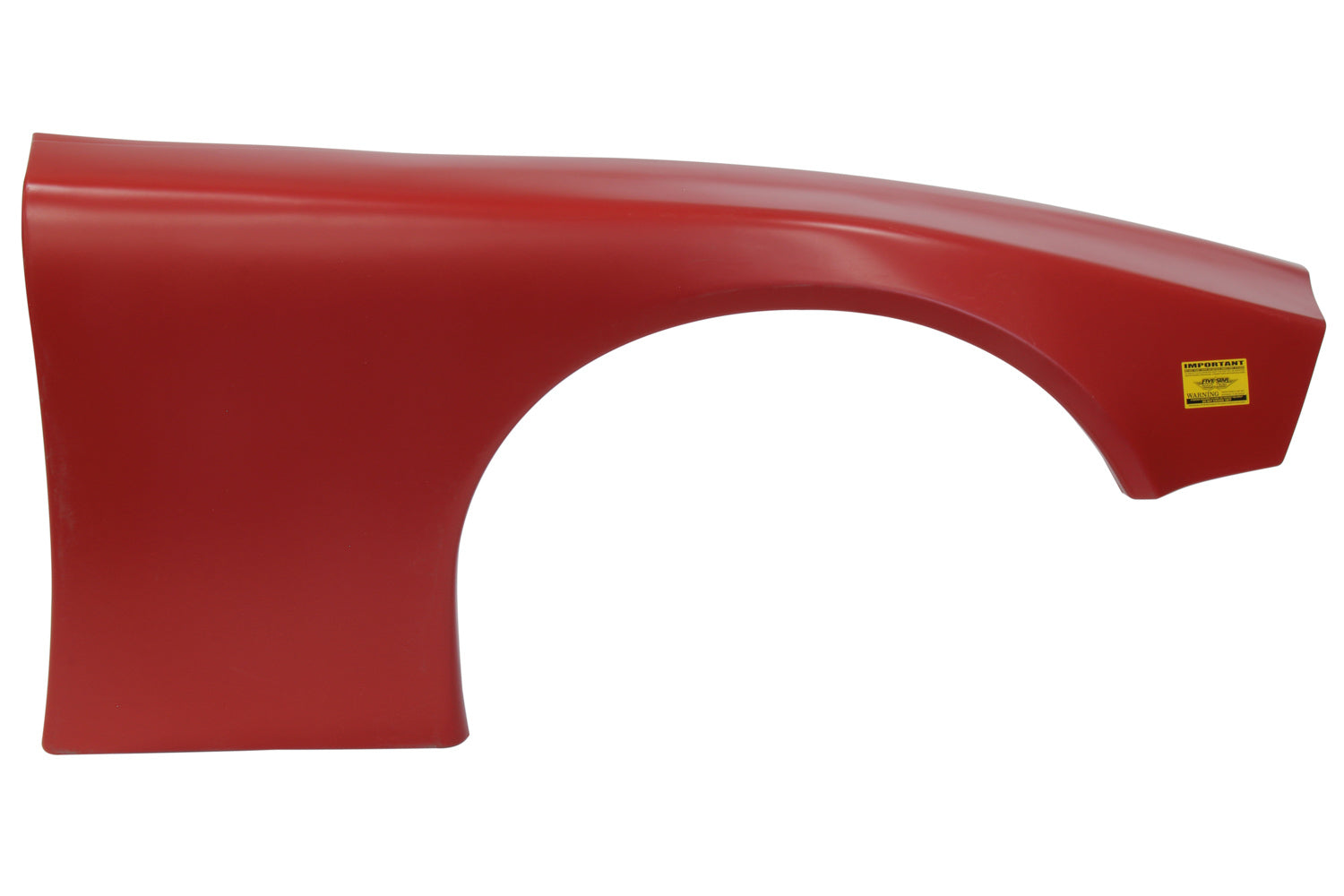 Fivestar 2019 LM Molded Plastic Fender Red Right FIV11002-23051-RR