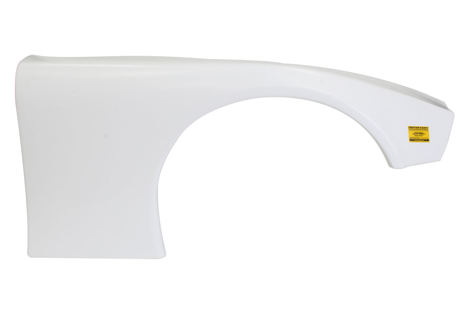 Fivestar 2019 LM Molded Plastic Fender White Right FIV11002-23051-WR