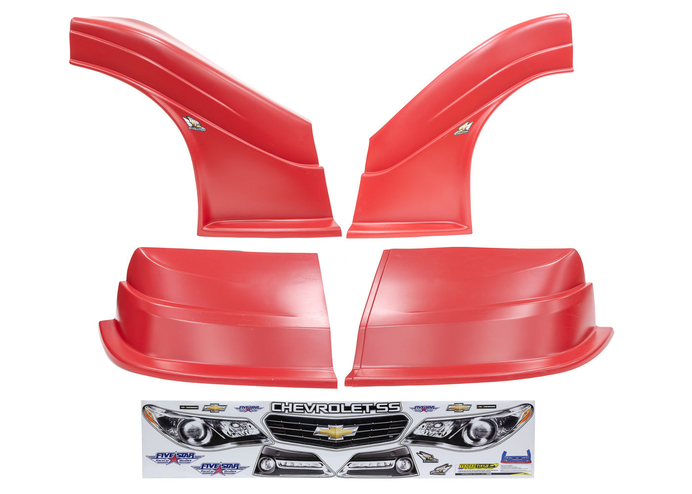 Fivestar MD3 Evo DLM Combo Flt RS Chevy SS Red FIV32123-43554-R-FR