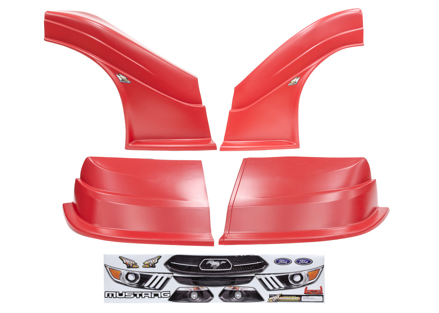 Fivestar MD3 Evo DLM Combo Flt RS Mustang red FIV32323-43554-R-FR