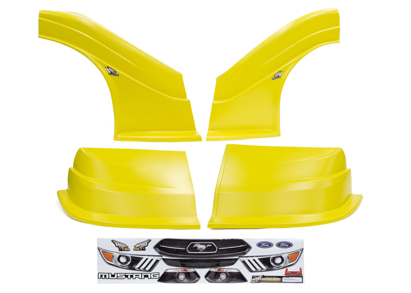 Fivestar MD3 Evo DLM Combo Flt RS Mustang Yellow FIV32323-43554-Y-FR