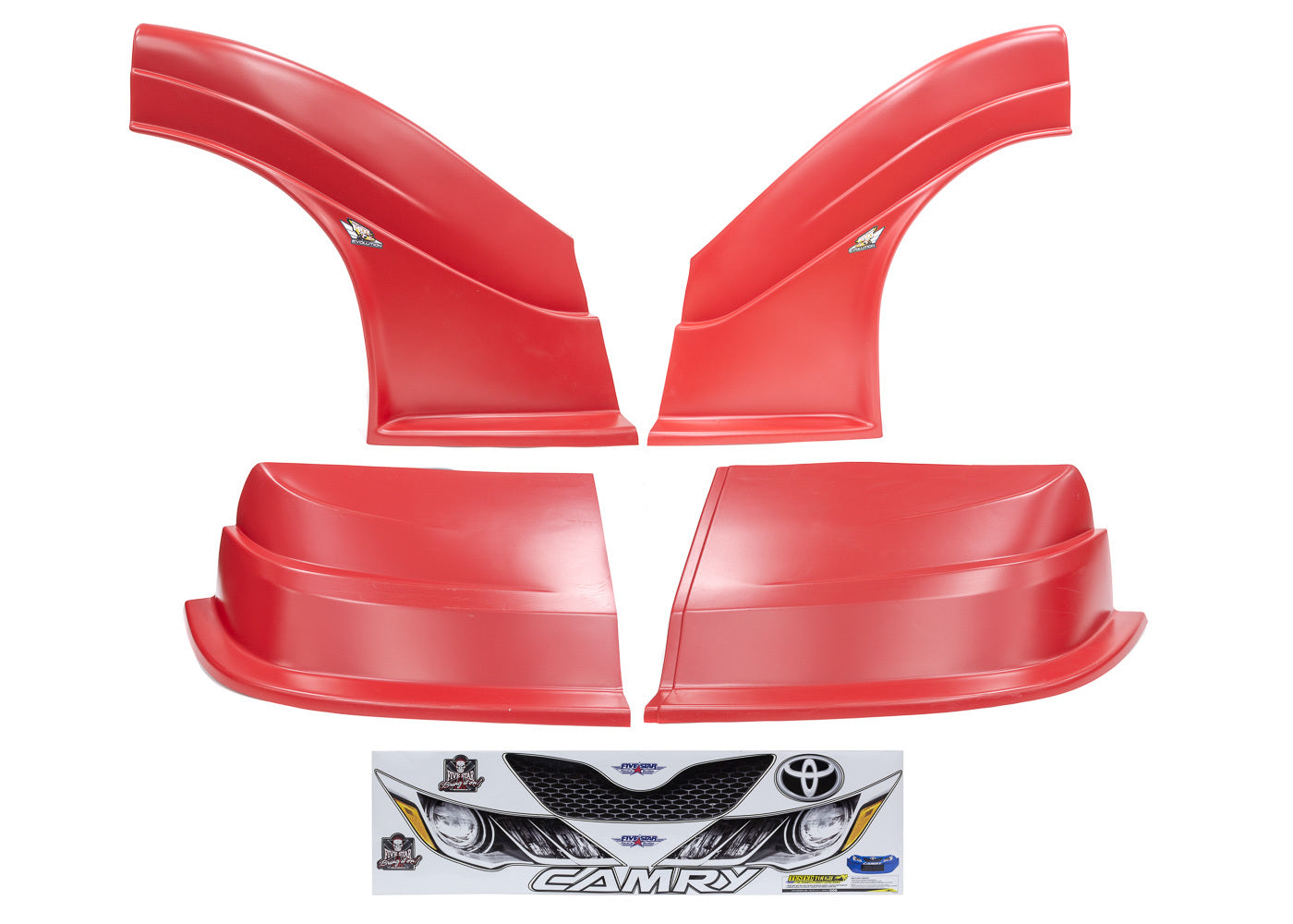 Fivestar MD3 Evolution DLM Combo Toyota Red FIV32713-43554-R