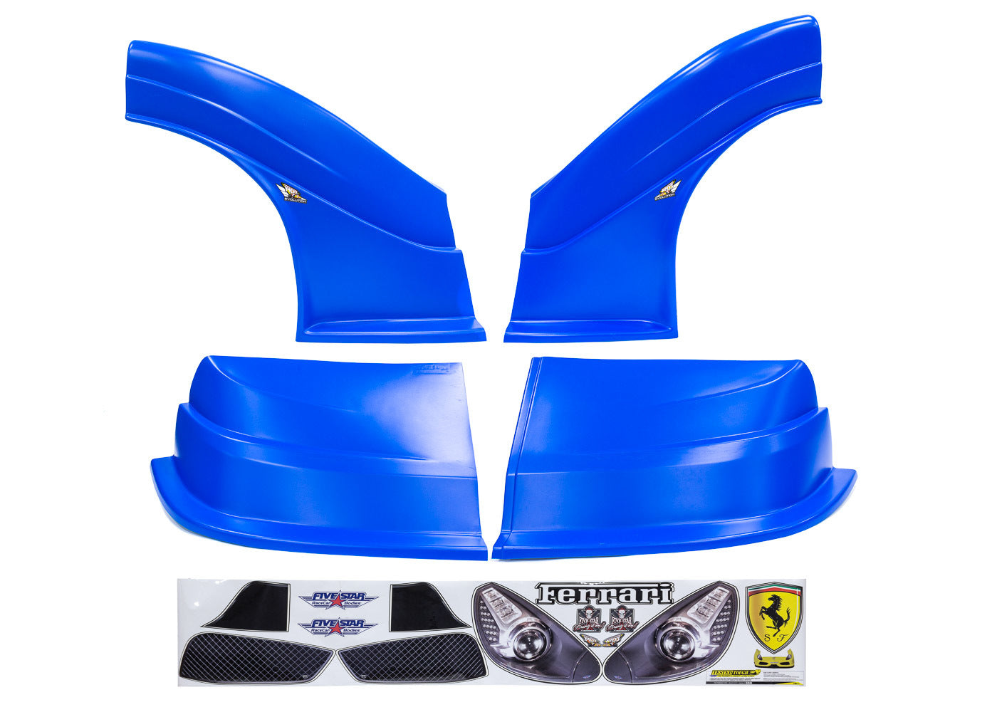 Fivestar MD3 Evolution DLM Combo Ferrari Chevron Blue FIV32913-43554-CB