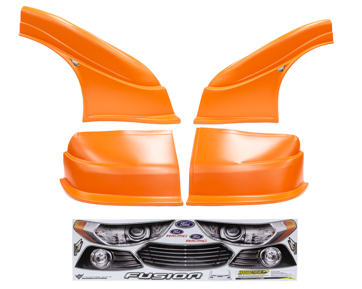 Fivestar New Style Dirt MD3 Combo 13 Fusion Chevron Orange FIV500-417-OR