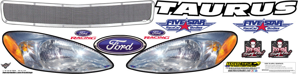 Fivestar Nose Only Graphics 04 Taurus FIV570-410-ID