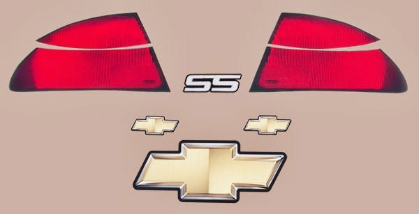 Fivestar Monte Taillight Decals FIV620-450ID