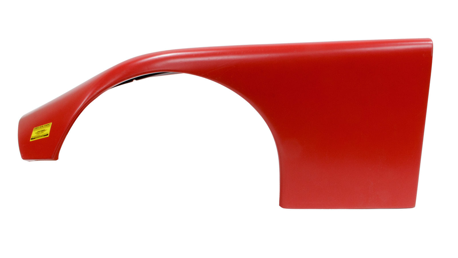 Fivestar ABC Plastic Fender Wide Left Red FIV660-24-RL