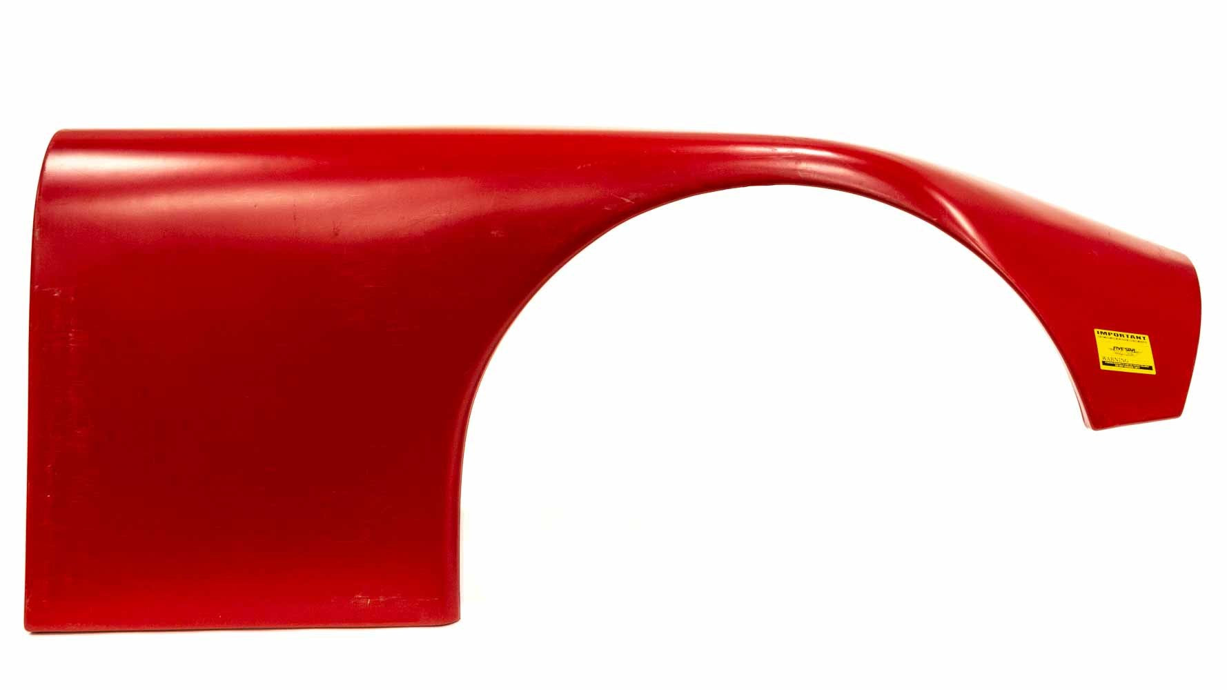 Fivestar ABC Plastic Fender Wide Right Red FIV660-24-RR