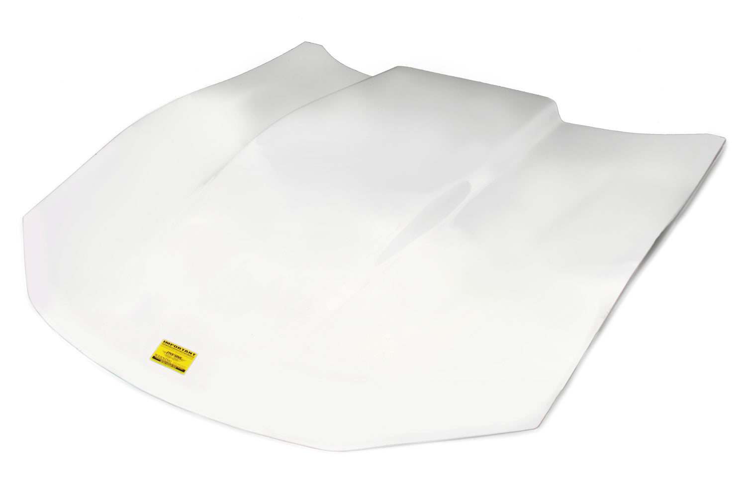 Fivestar Composite Hood White 2.5in Scoop FIV660-3303-W