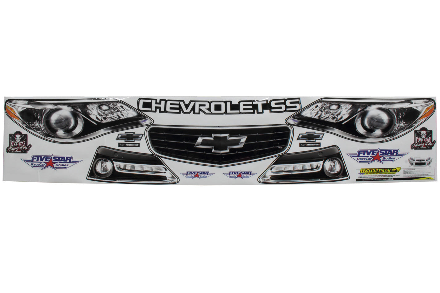 Fivestar Nose Only Graphics Kit 13 Chevy SS FIV680-410-ID