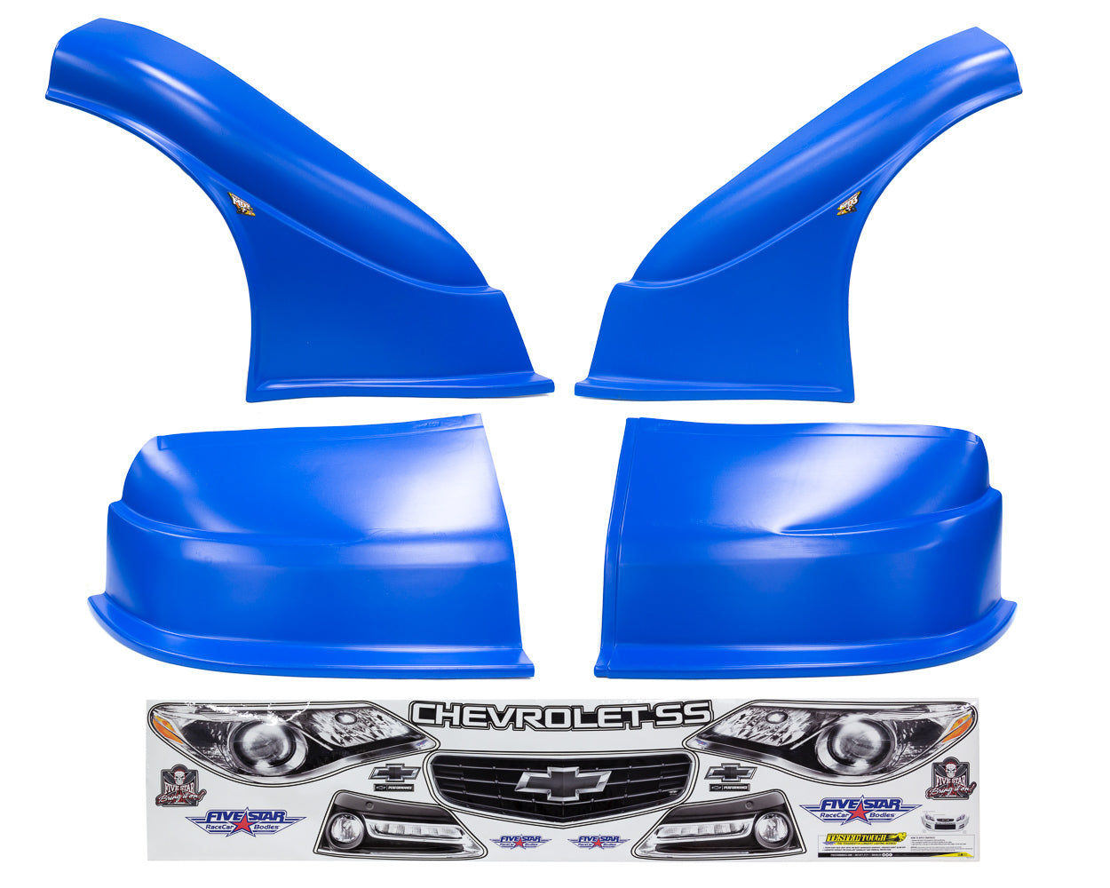 Fivestar Dirt MD3 Combo Chevy SS Chevron Blue FIV680-416-CB