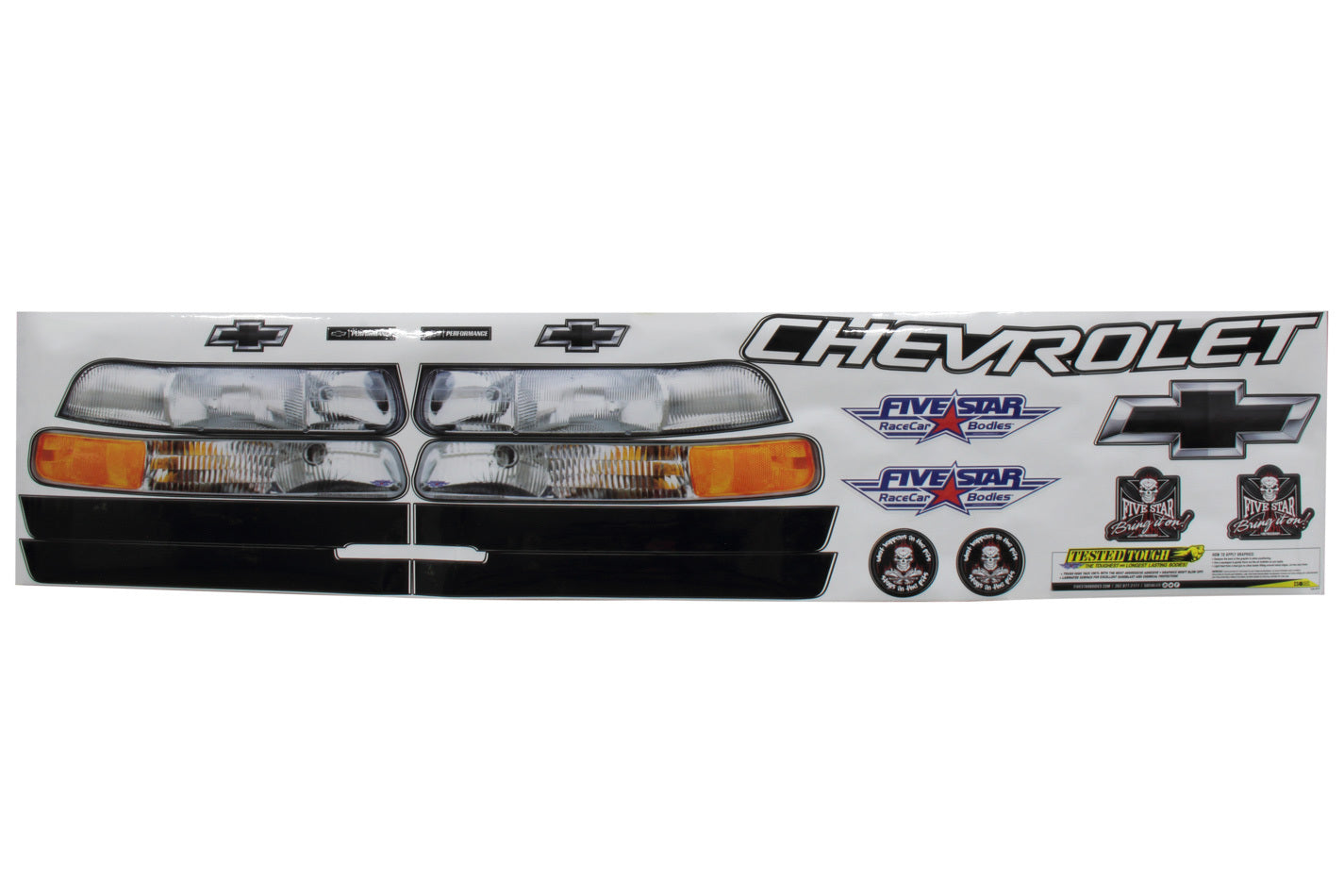 Fivestar Graphics Kit Chevy Pkup Truck Decal Sticker Head FIVT230-410-ID