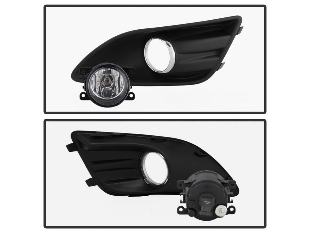 Spyder Ford C-Max 2013-2015 OEM Fog Light W/Universal Switch- Clear