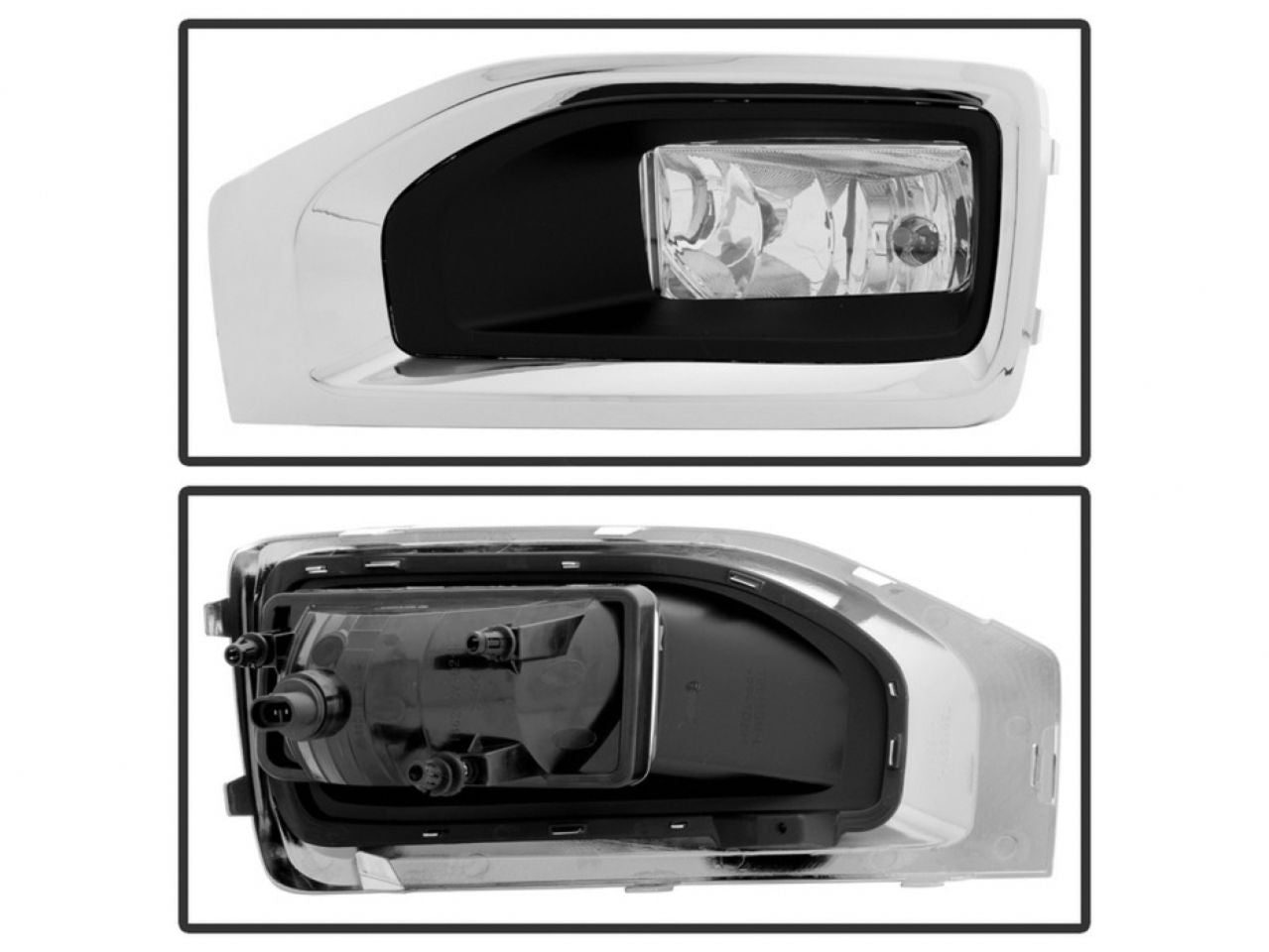 Spyder GMC Yukon/Yukon XL 15-17 Fog Lights W/Cover and Switch - Clear