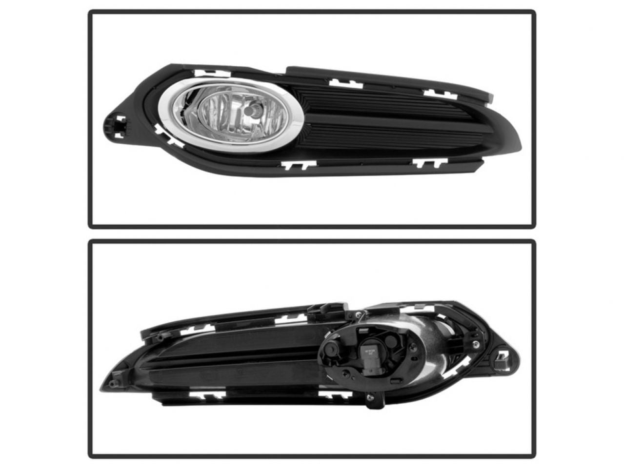 Spyder Honda HR-V Vezel 2015-2016 OEM Fog Lights W/Switch and Cover - Clear