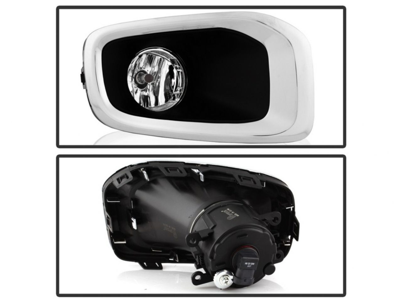 Spyder Jeep Renegade 2015-2017 OEM Fog Lights W/Switch and Cover - Clear