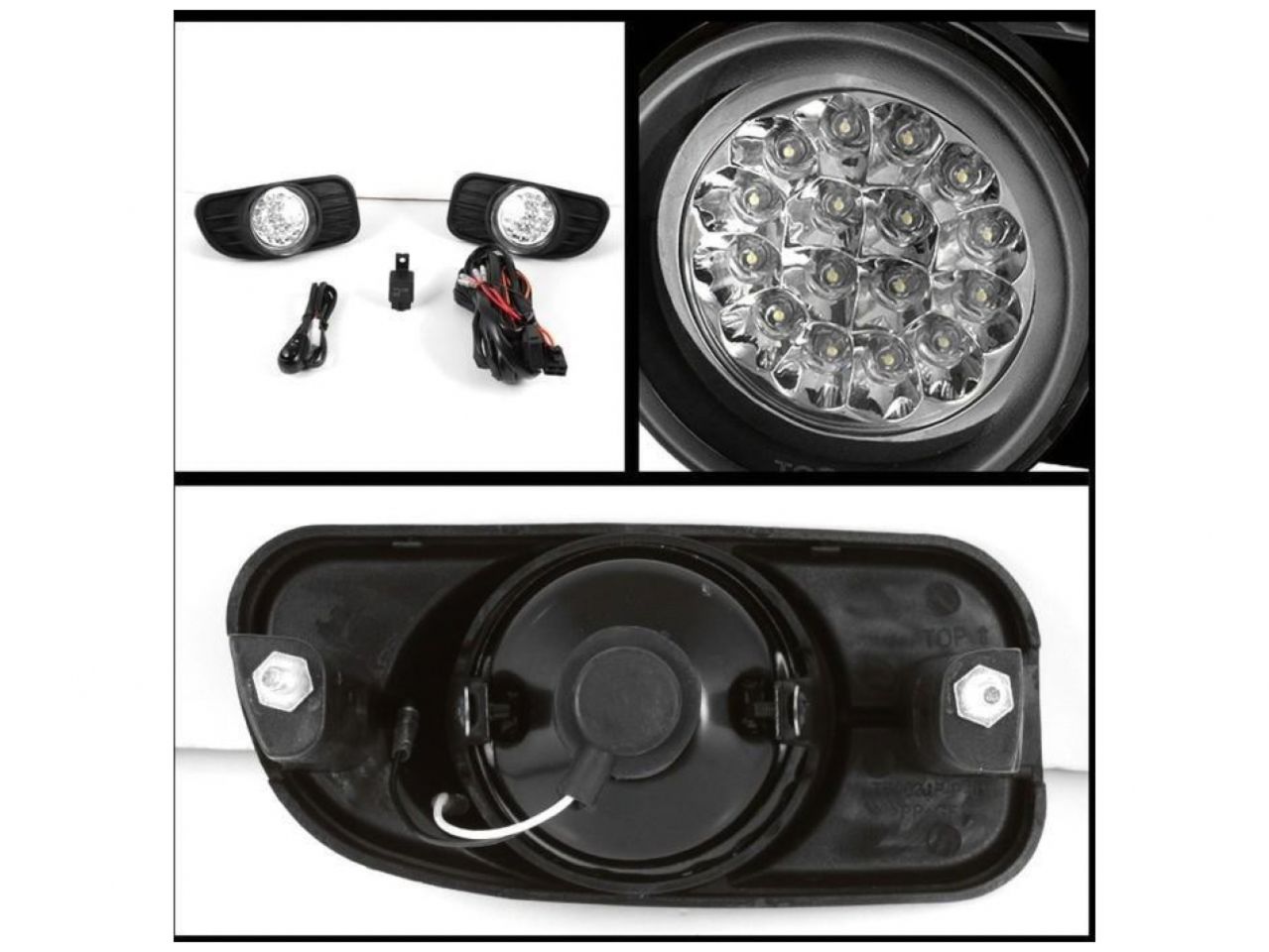 Spyder Jeep Grand Cherokee 99-04 LED Fog Lights