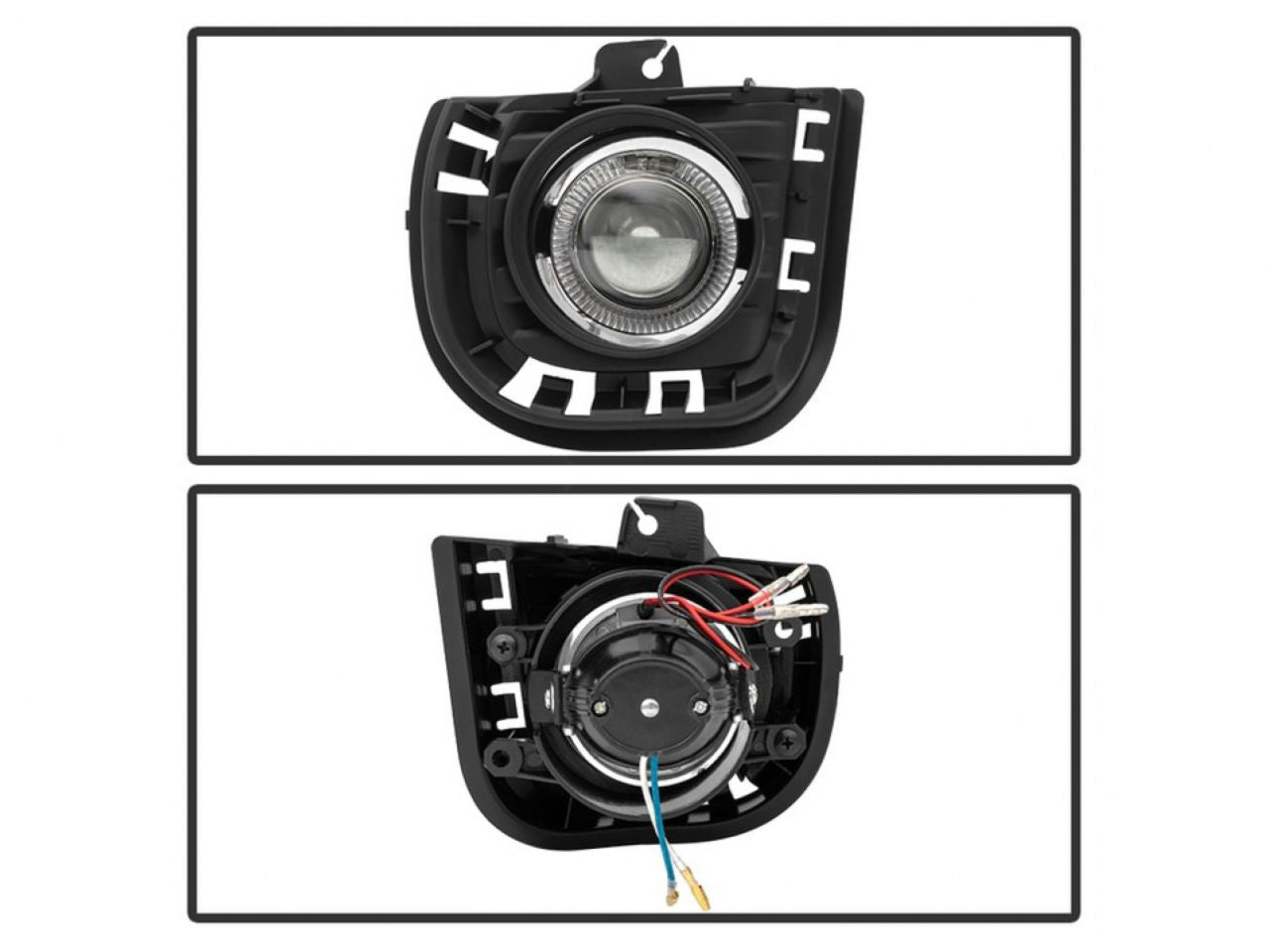 Spyder Scion TC 2014-2016 Halo Projector Fog Lights w/Switch - Clear