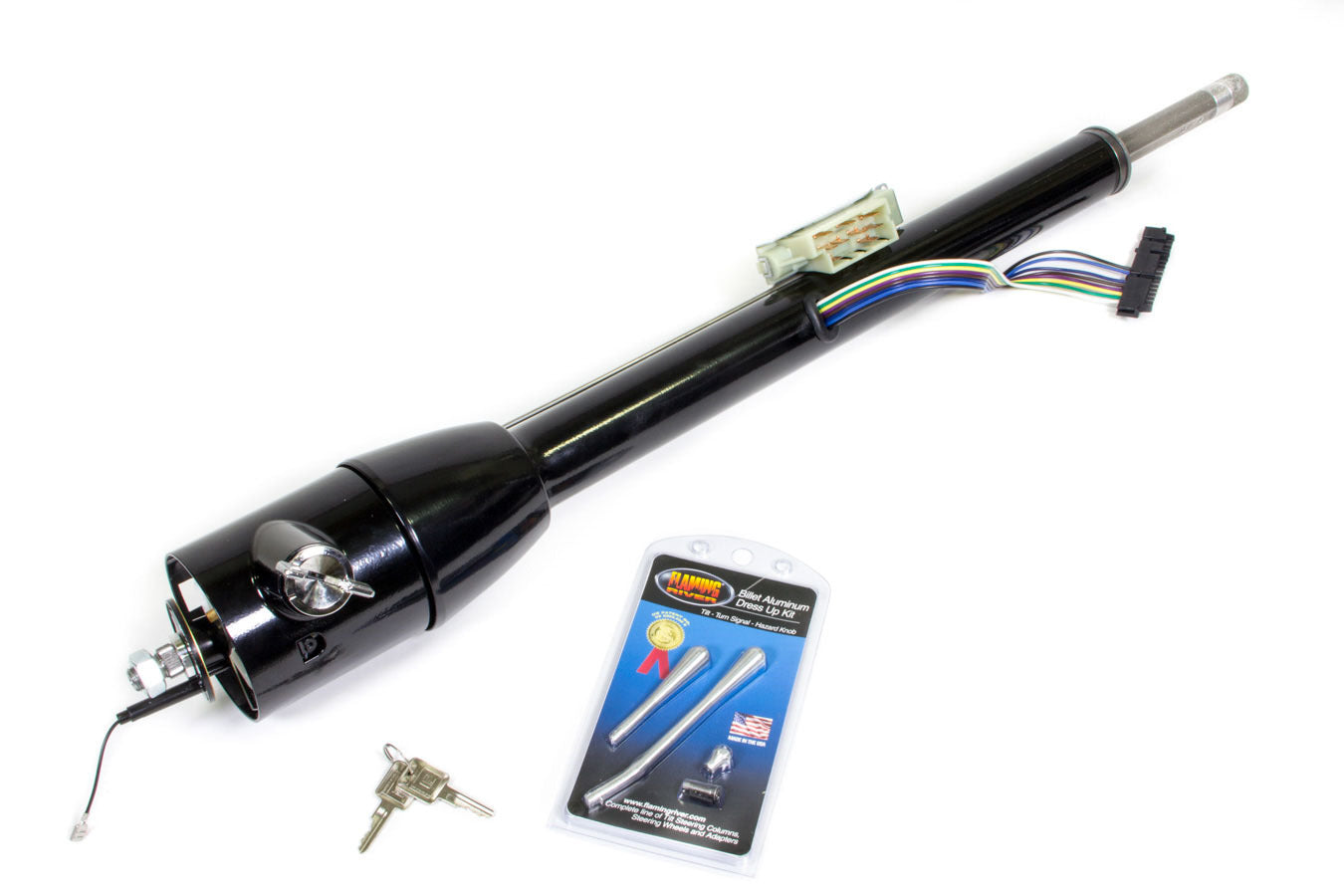 Flaming River Tilt Steering Column GM 69-82 Corvette FLAFR30005BK
