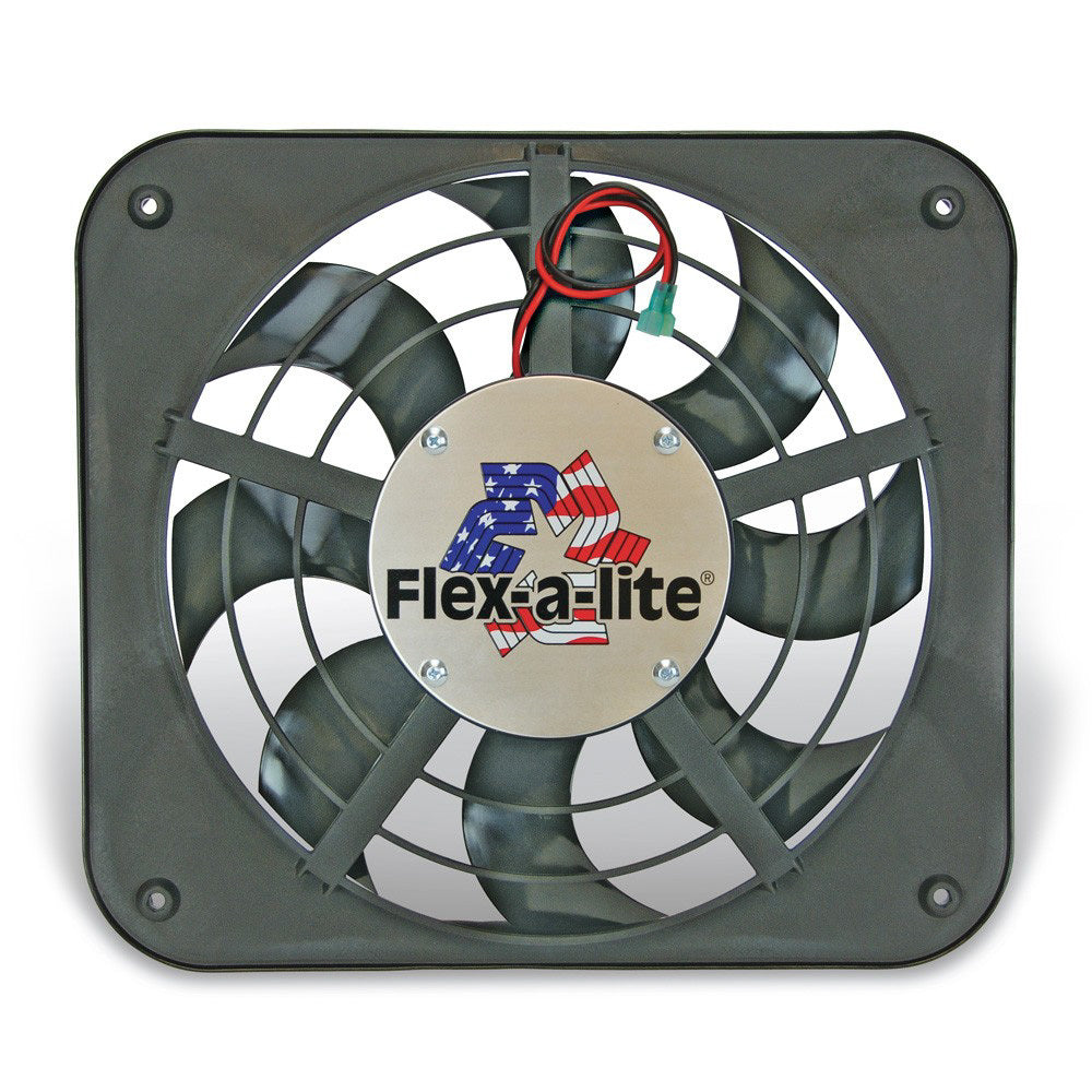 Flexalite 12in. Lo Profile Puller Fan w/Controls FLE105400