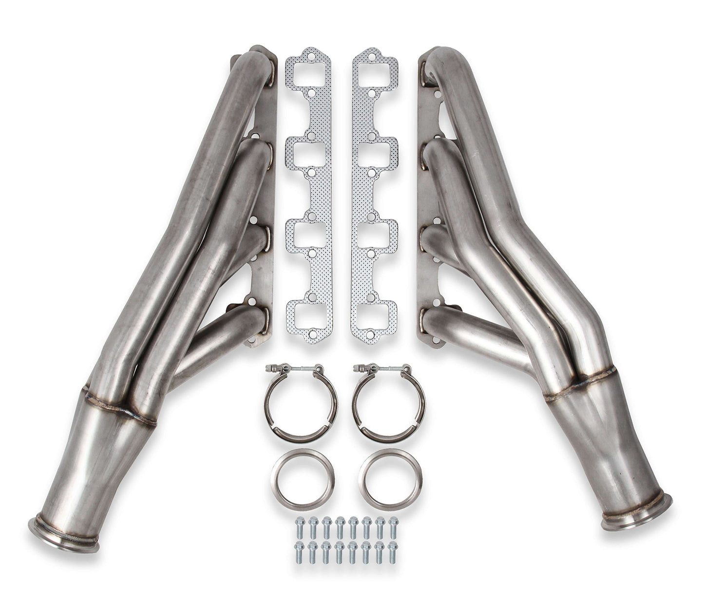 FlowTech SBF Turbo Headers - 304 Stainless Steel 1-3/4in FLT12164FLT