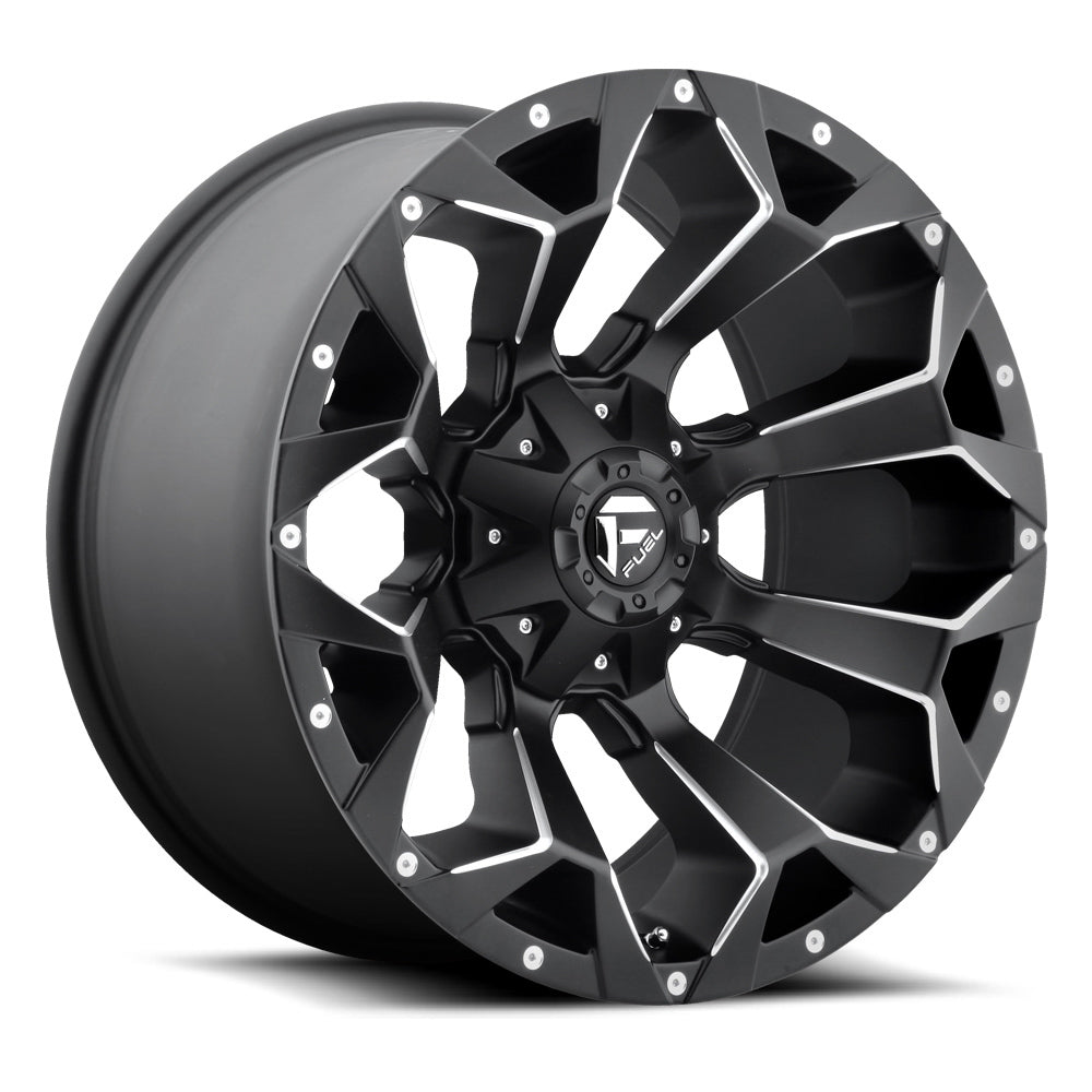 Fuel Off Road Wheel-Assault 20x10 6x13 5/6x139.70 Matte Black FORD54620009846