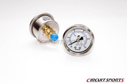 Circuit Sports Fuel Pressure Gauge -  Liquid Filled