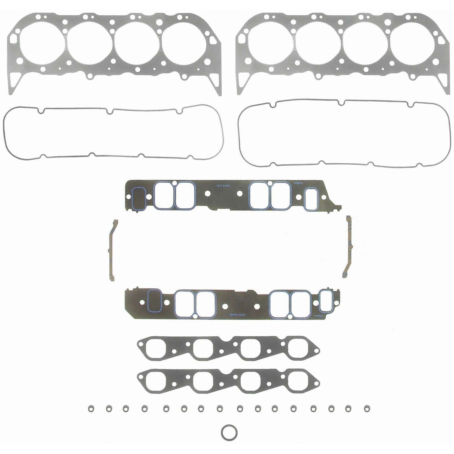 fel-pro engine cylinder head gasket set  frsport 17207