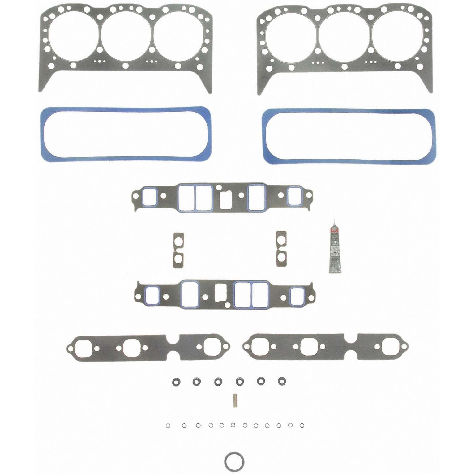 fel-pro engine cylinder head gasket set  frsport 17210