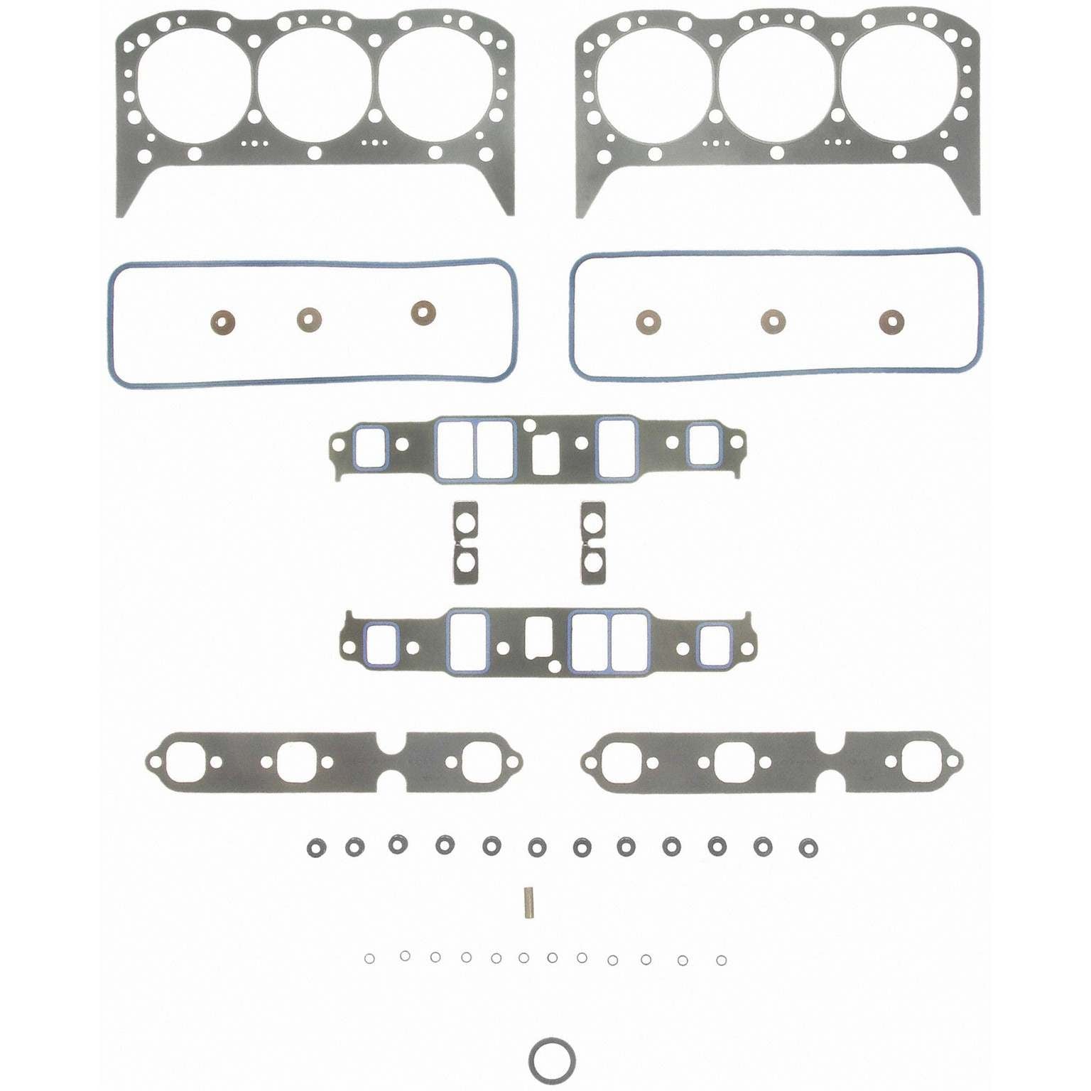 fel-pro engine cylinder head gasket set  frsport 17211