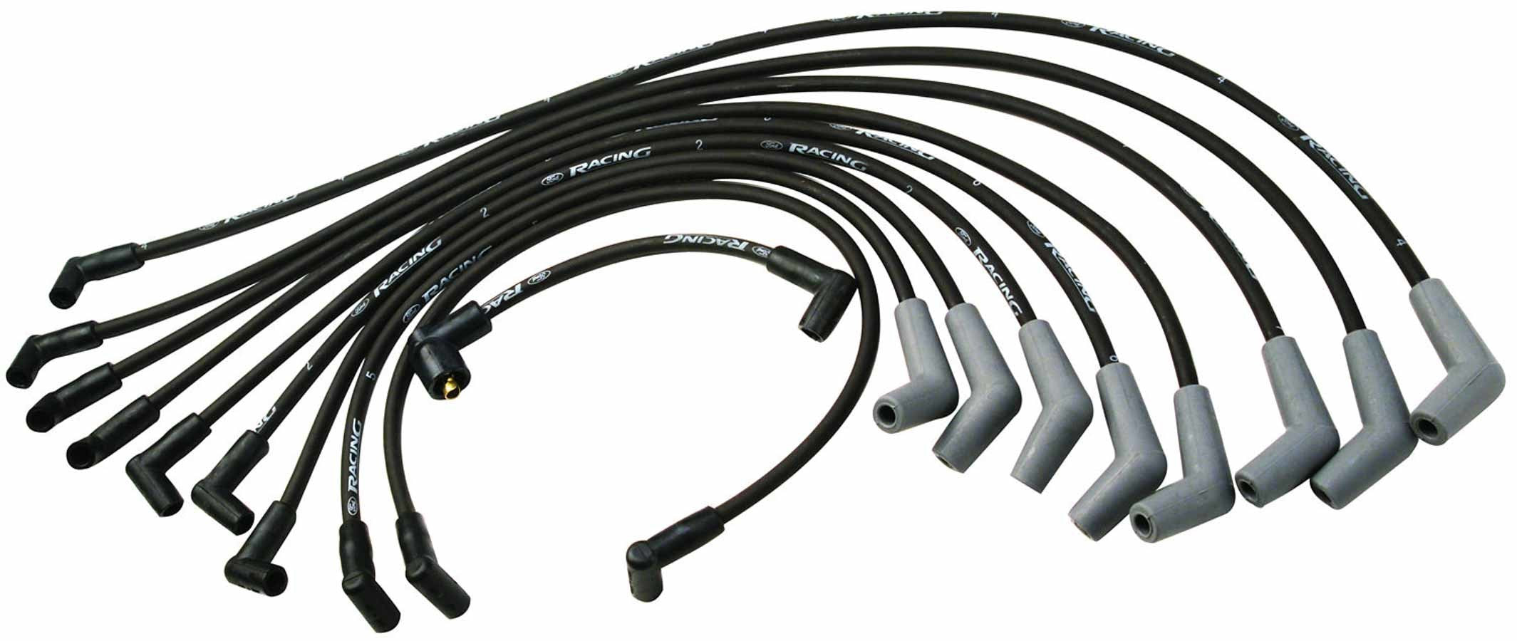 Ford 9mm Ign Wire Set-Black FRDM12259-M301