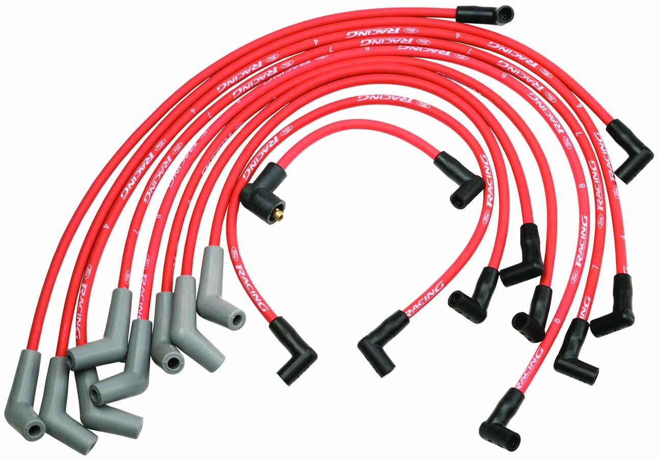 Ford 9mm Ign Wire Set-Red FRDM12259-R301