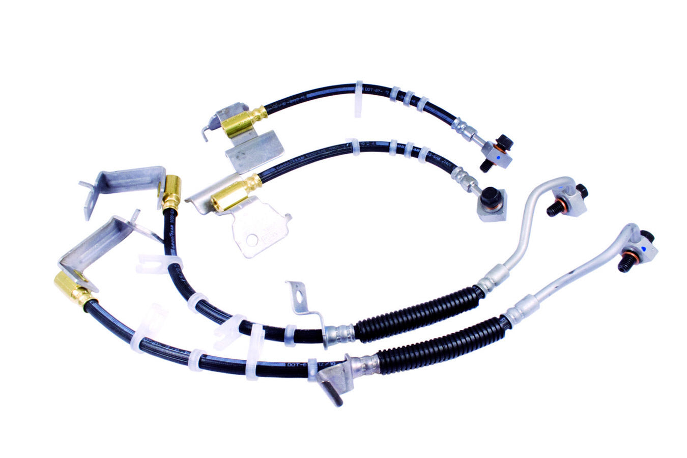 Ford Brake Line Upgrade Kit 2005-14 Mustang GT FRDM2078-MB