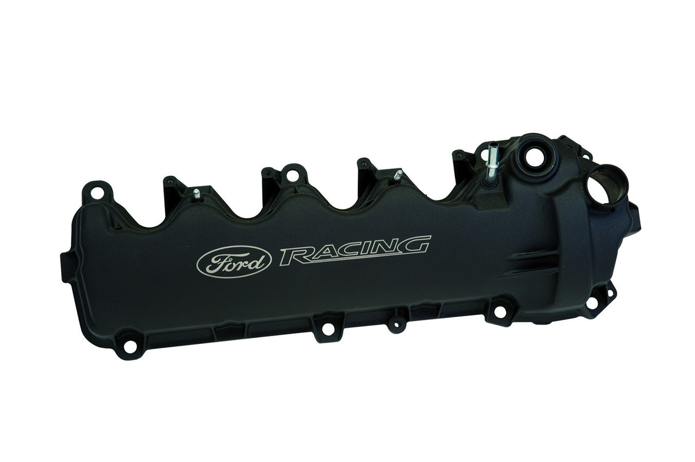 Ford 4.6L 3-Valve V/C Black Powder Coated w/Logo FRDM6582-FR3VBLK