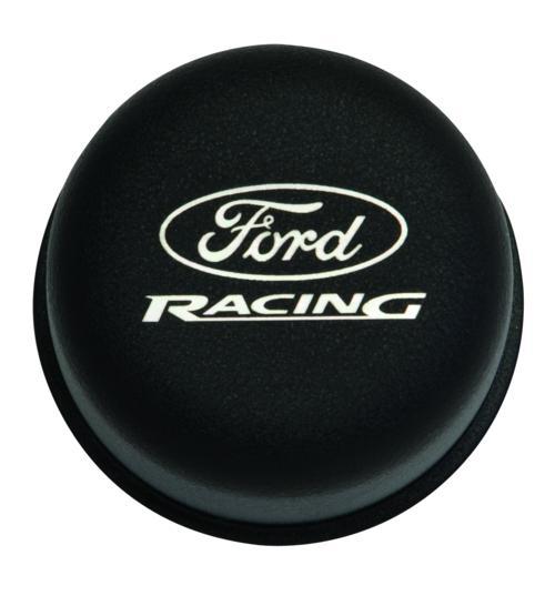 Ford Breather Cap w/Ford Racing Logo - Black FRDM6766-FRNVBK