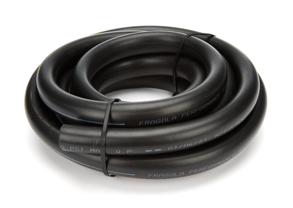 Fragola #12 Push-Lite Hose 15ft Hi-Temp - Black FRG831512
