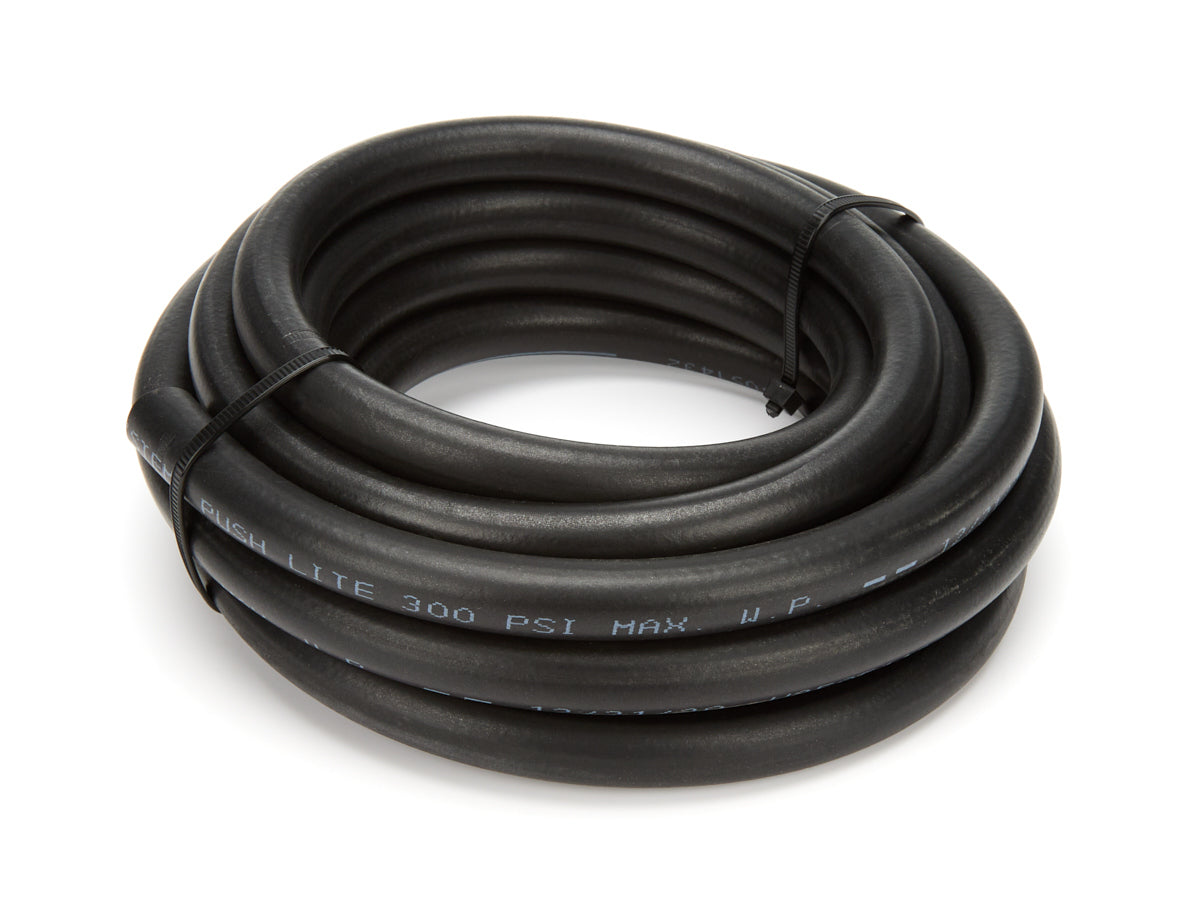 Fragola -6AN Push-Lite Hi-Temp Black Hose - 20ft 832006