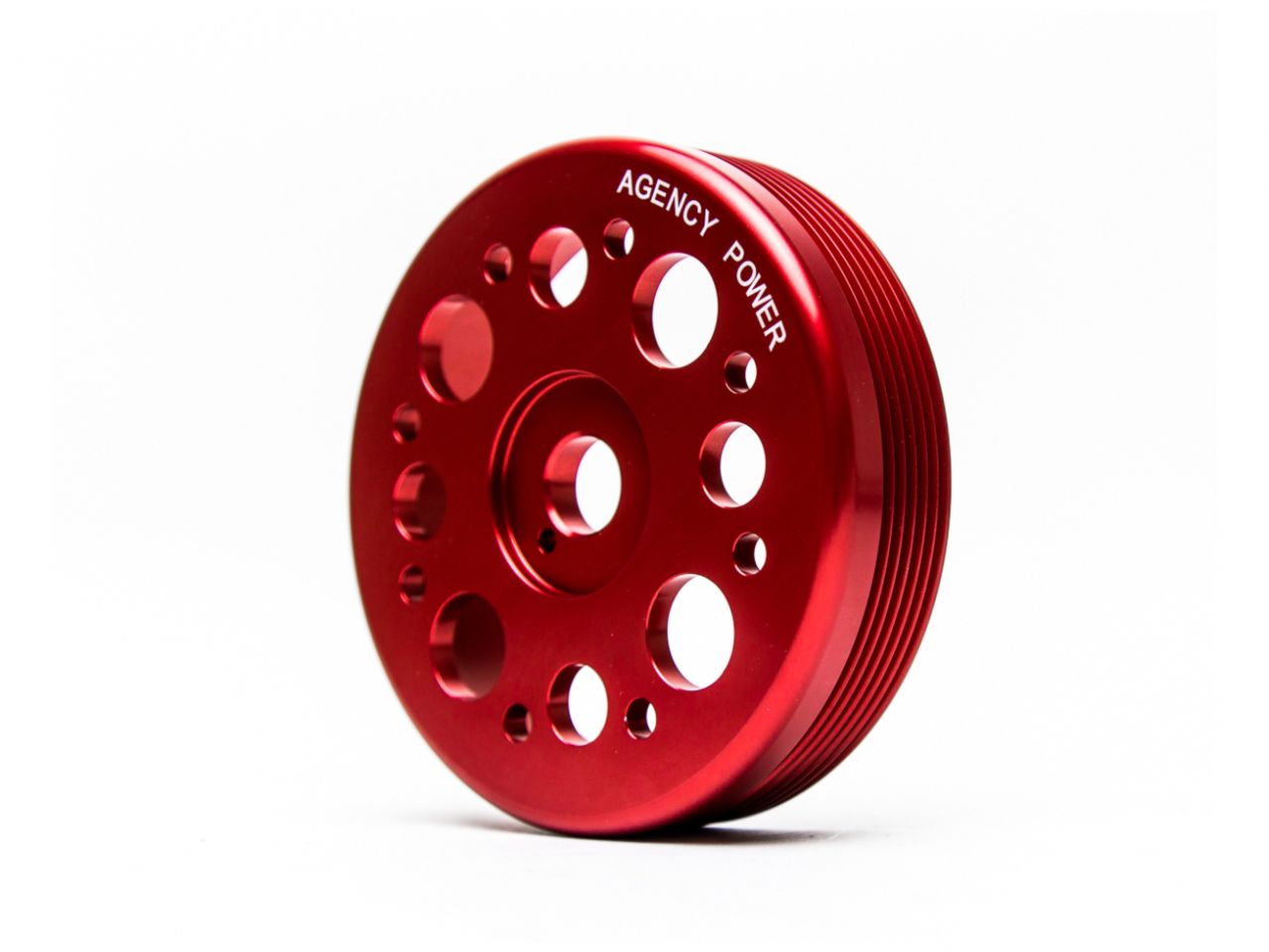 Agency Power Lightweight Crank Pulley Scion FRS | Subaru BRZ | Toyota GT-86 - Red