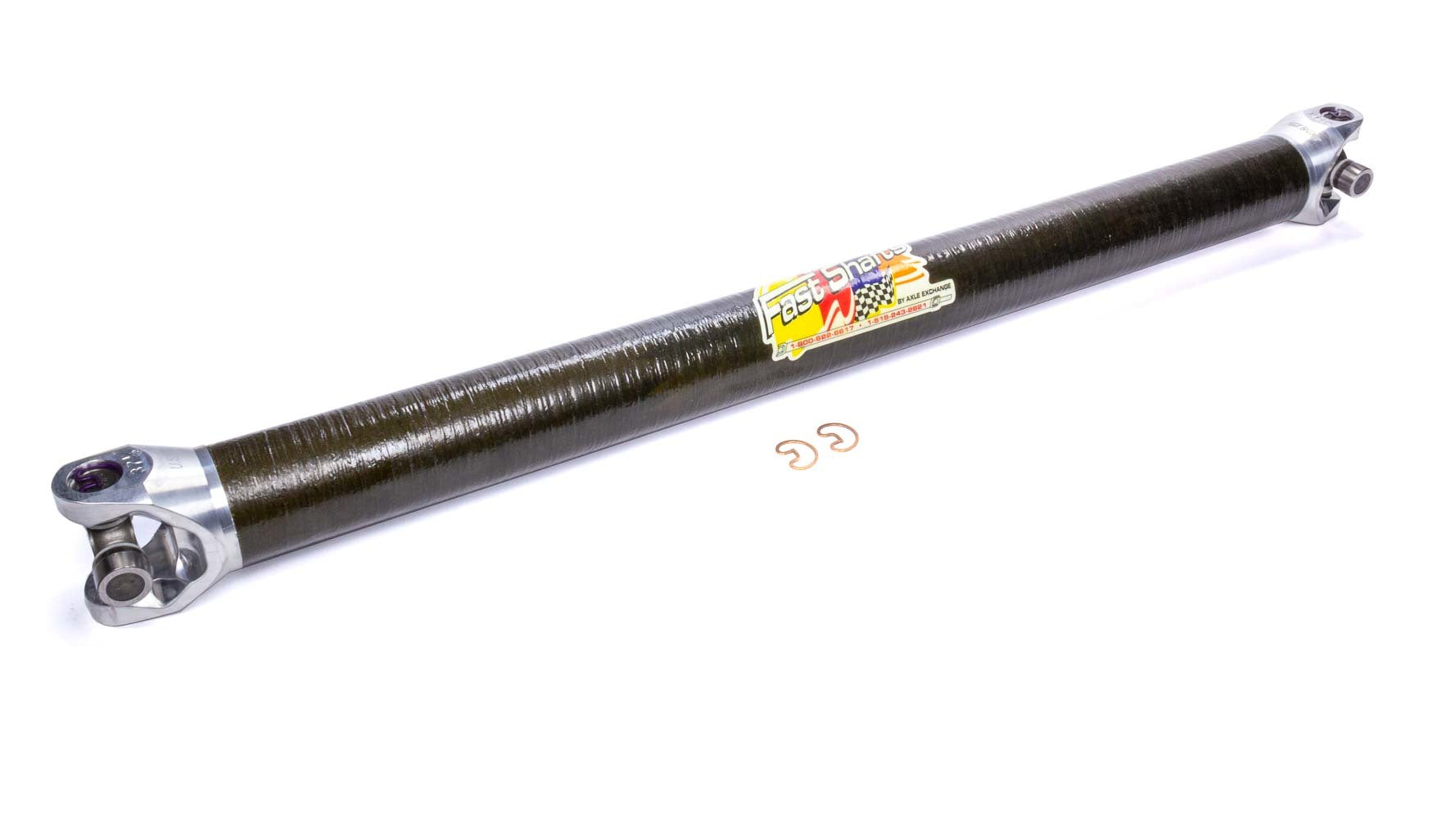 Fast Shafts Drive Shaft Carbon Fiber 2.75in Dia 37.5in Long FSH275CF-10X10375