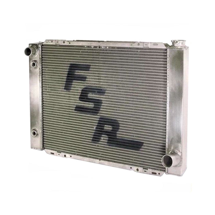 FSR Racing Radiator Chevy Double Pass 27.5in x 19in -16an FSR2719D2-16