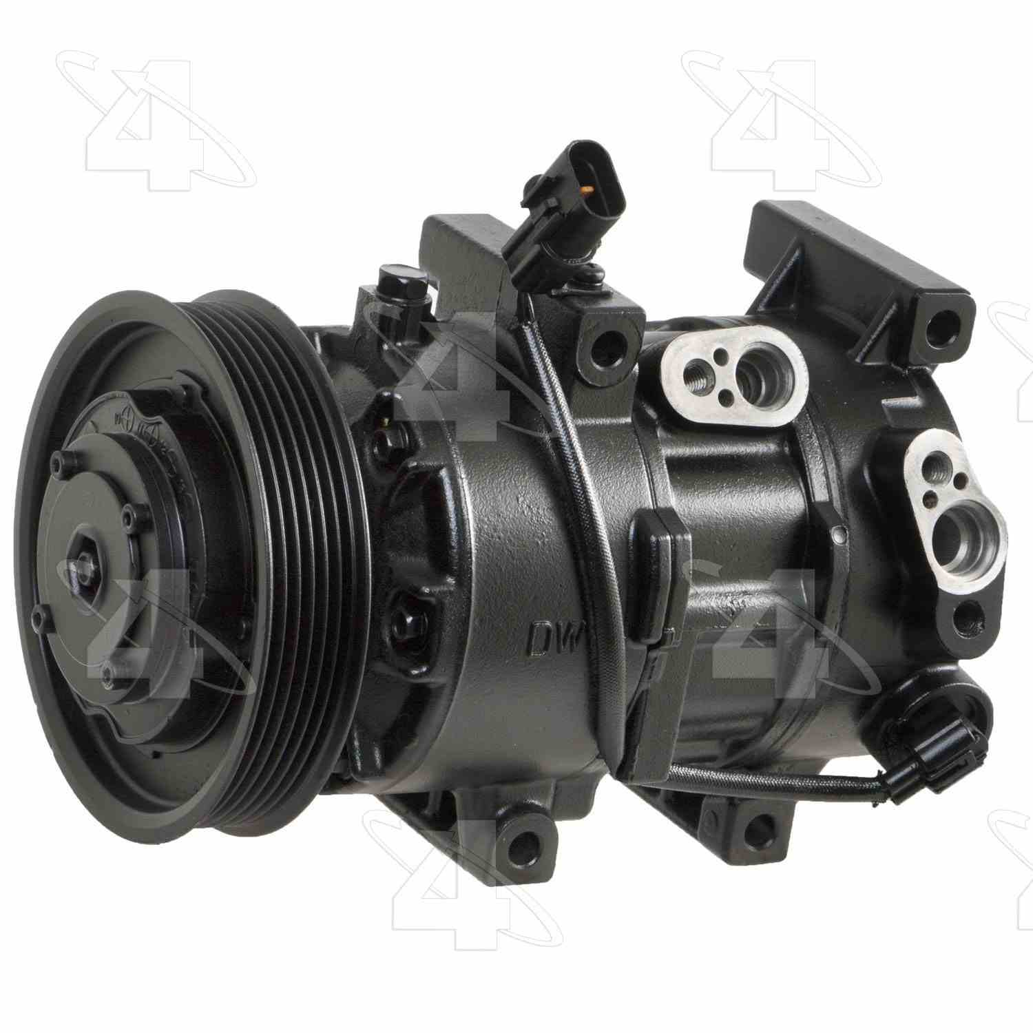 four seasons reman halla dve12 compressor w/ clutch  frsport 1177324