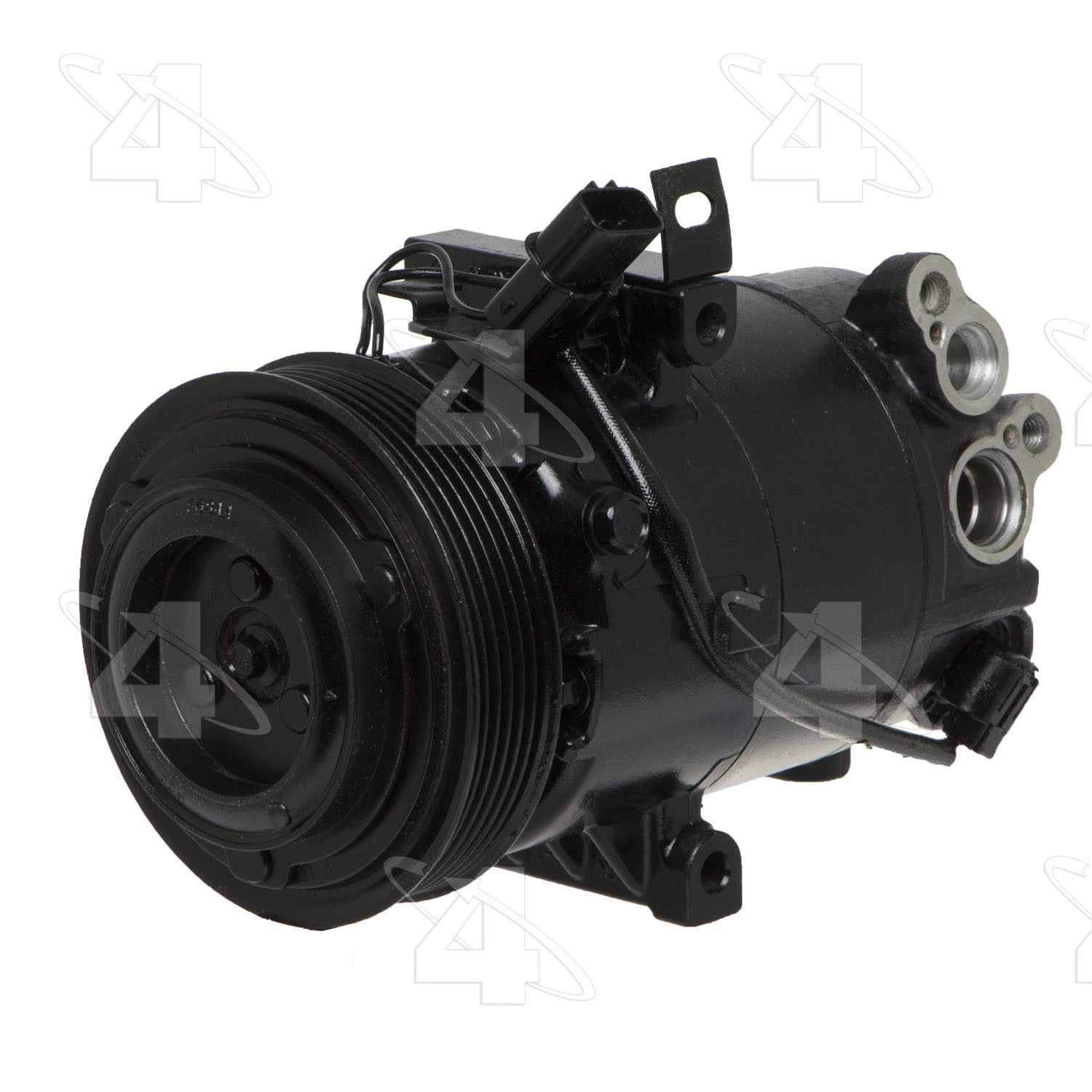 four seasons reman halla hcc-vs12 compressor w/ clutch  frsport 1177330